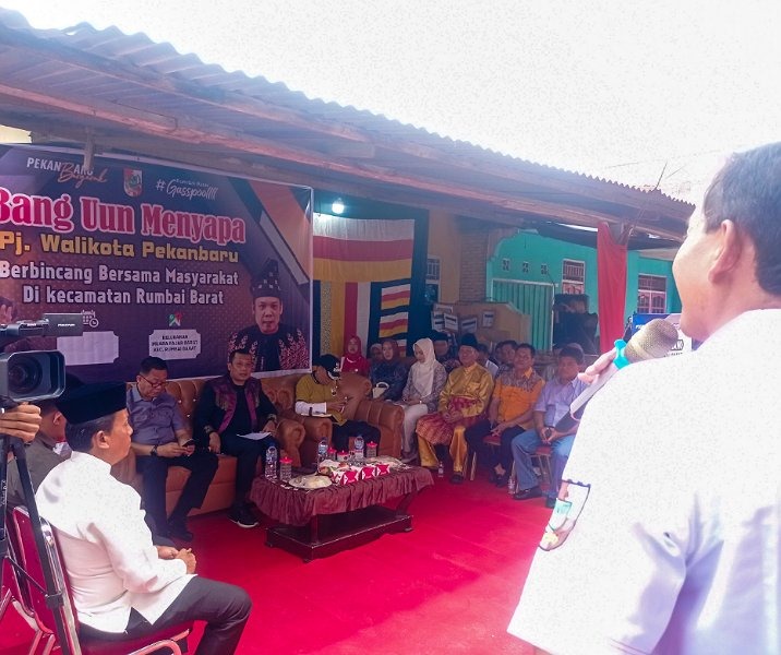 Dinas PUPR Pekanbaru Segera Tambal Sulam Jalan Sri Amanah