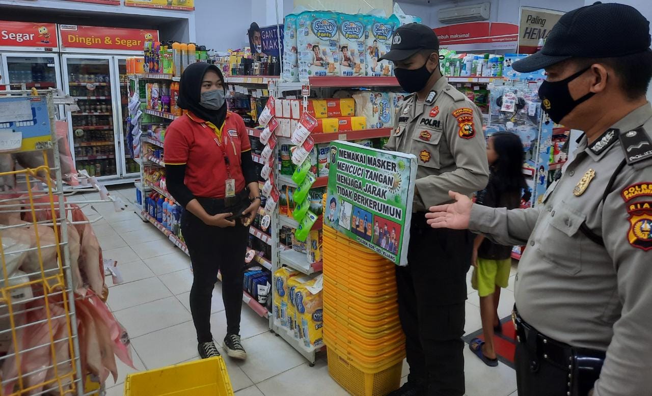 Polsek Bandar Sei Kijang Adakan Operasi Yustisi di Pos Pantau untuk Cegah Covid-19