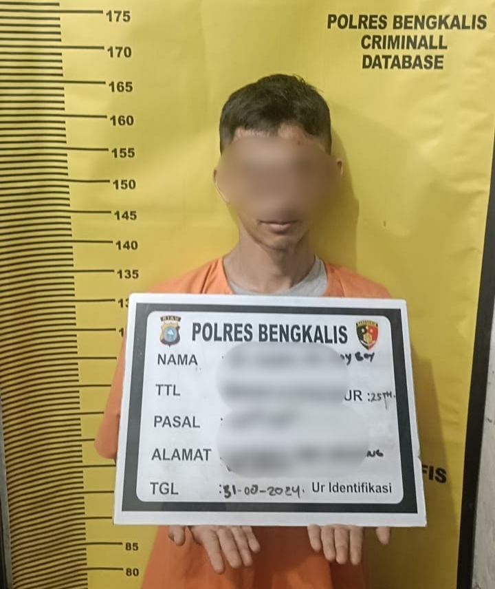Polisi Bongkar Jaringan Narkoba, Pengedar Sabu di Bengkalis Diciduk