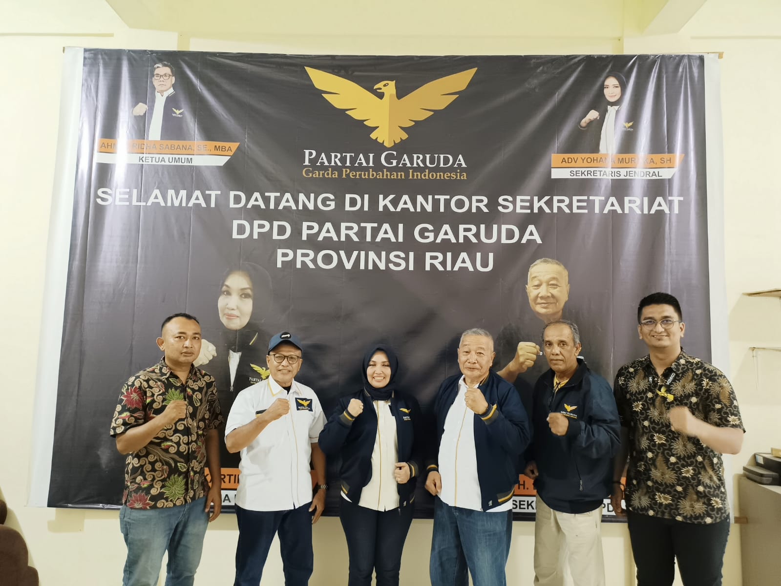 Bangun Sinergitas dengan Pengurus Parpol, Unit II Subdit Politik Dit Intelkam Polda Riau Lakukan Sil
