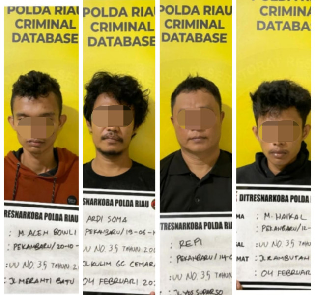Pengedar Narkoba di Pekanbaru Nekat Lompat dari Lantai Dua Saat Digerebek Polisi