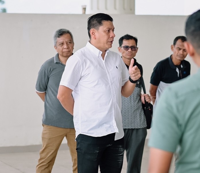Pasca Kebakaran di Gedung Lipat Kajang, Dinas PUPR Pekanbaru Bergerak Cepat Lakukan Perbaikan