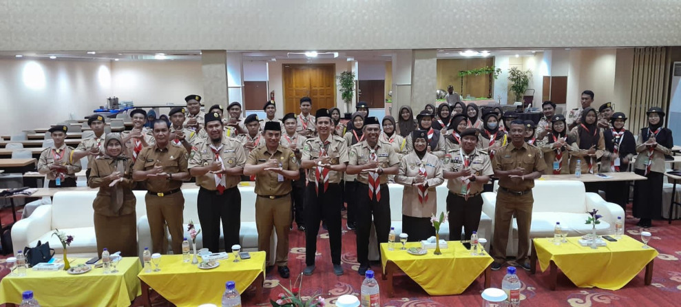 Dispora Pekanbaru Berharap Anggota Pramuka Punya Jiwa Kepemimpinan