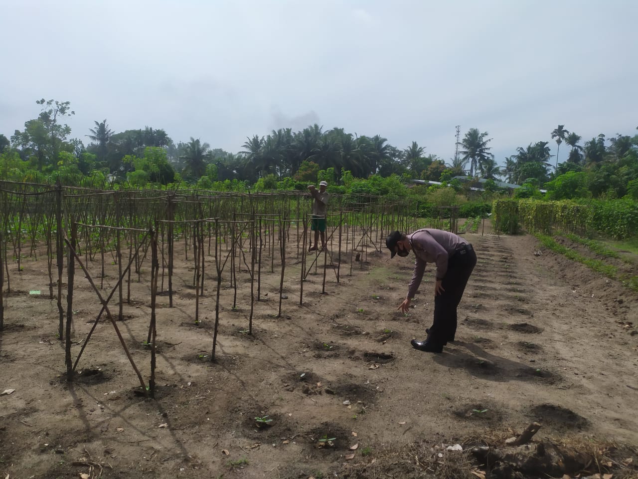 Polsek Langgam Tingkatkan Program Kampung Tangguh