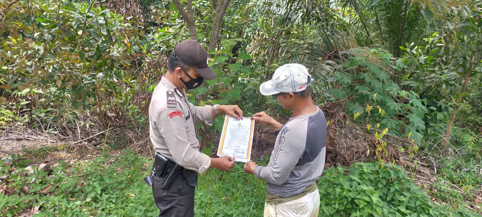 Polsek Bandar Sei Kijang Lakukan Patroli Mencegah Karhutla