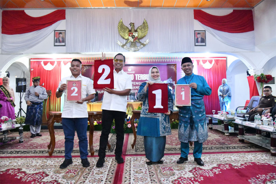 Lengkap! Hasil Undian Pilkada Bengkalis
