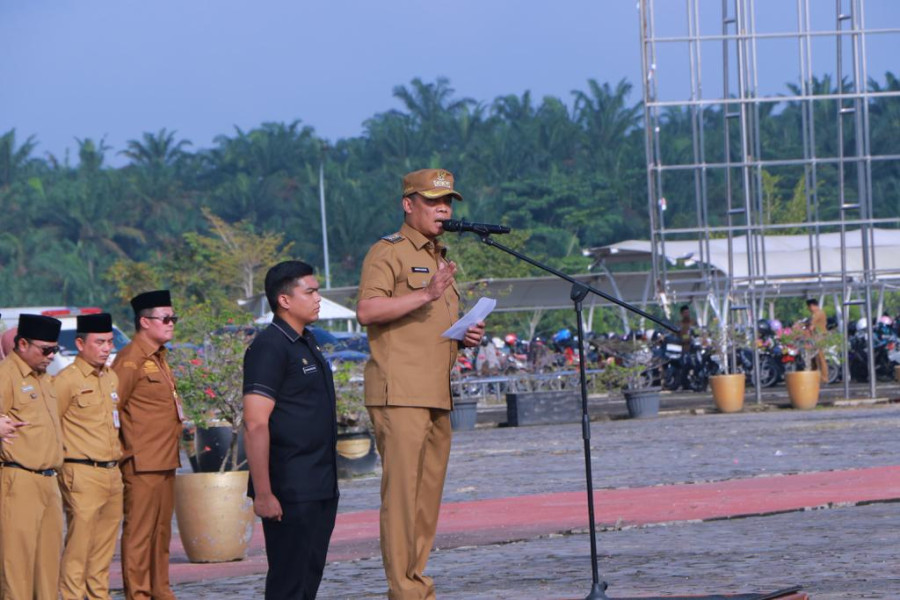 Hari Pertama Kerja Tahun 2024, 95 Persen ASN Pemko Pekanbaru Hadir