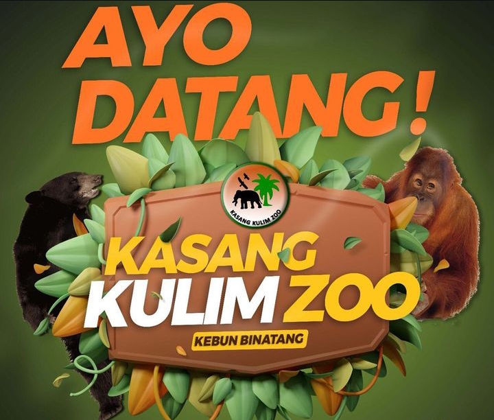 Sambut HUT ke-79 RI, Nama Agus Gratis Masuk Kasang Kulim Zoo