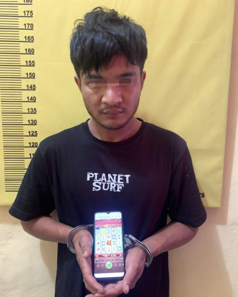 Polisi Amankan Pelaku Judi Online di Lirik, Hasil Tes Urine Positif Narkoba