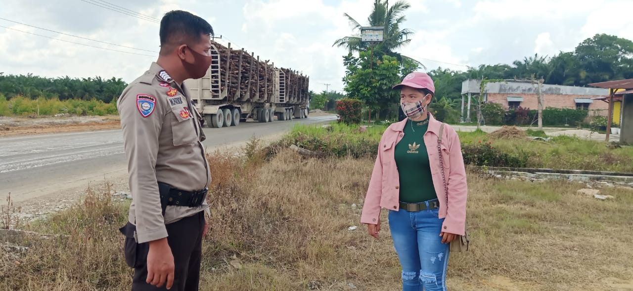 Antisipasi Covid-19, Polsubsektor Pelalawan Gencarkan Operasi Yustisi