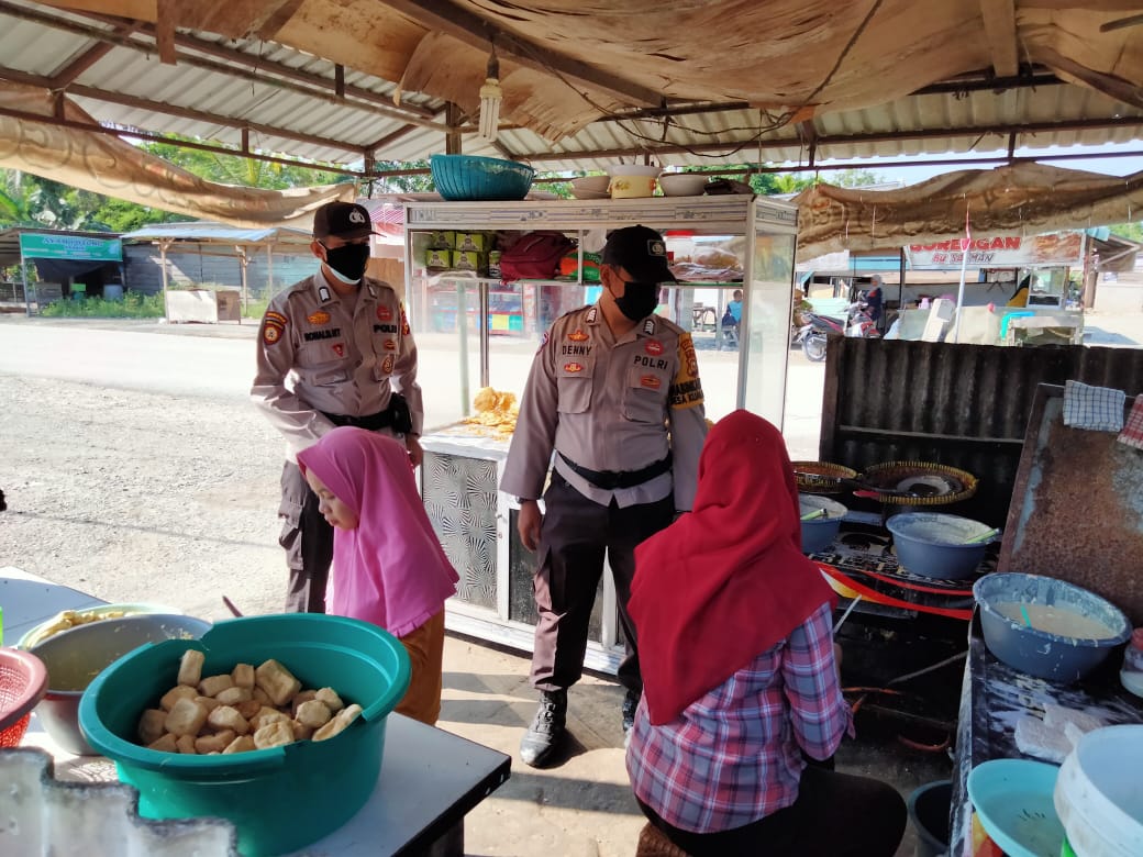 Jaga Kamtibmas, Polsubsektor Pelalawan Gelar Patroli C3 di Wilayah Setempat