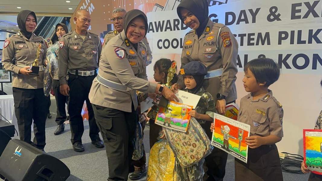 Polda Riau Gelar Lomba Mewarnai Tingkat TK untuk Kembangkan Kreativitas Anak