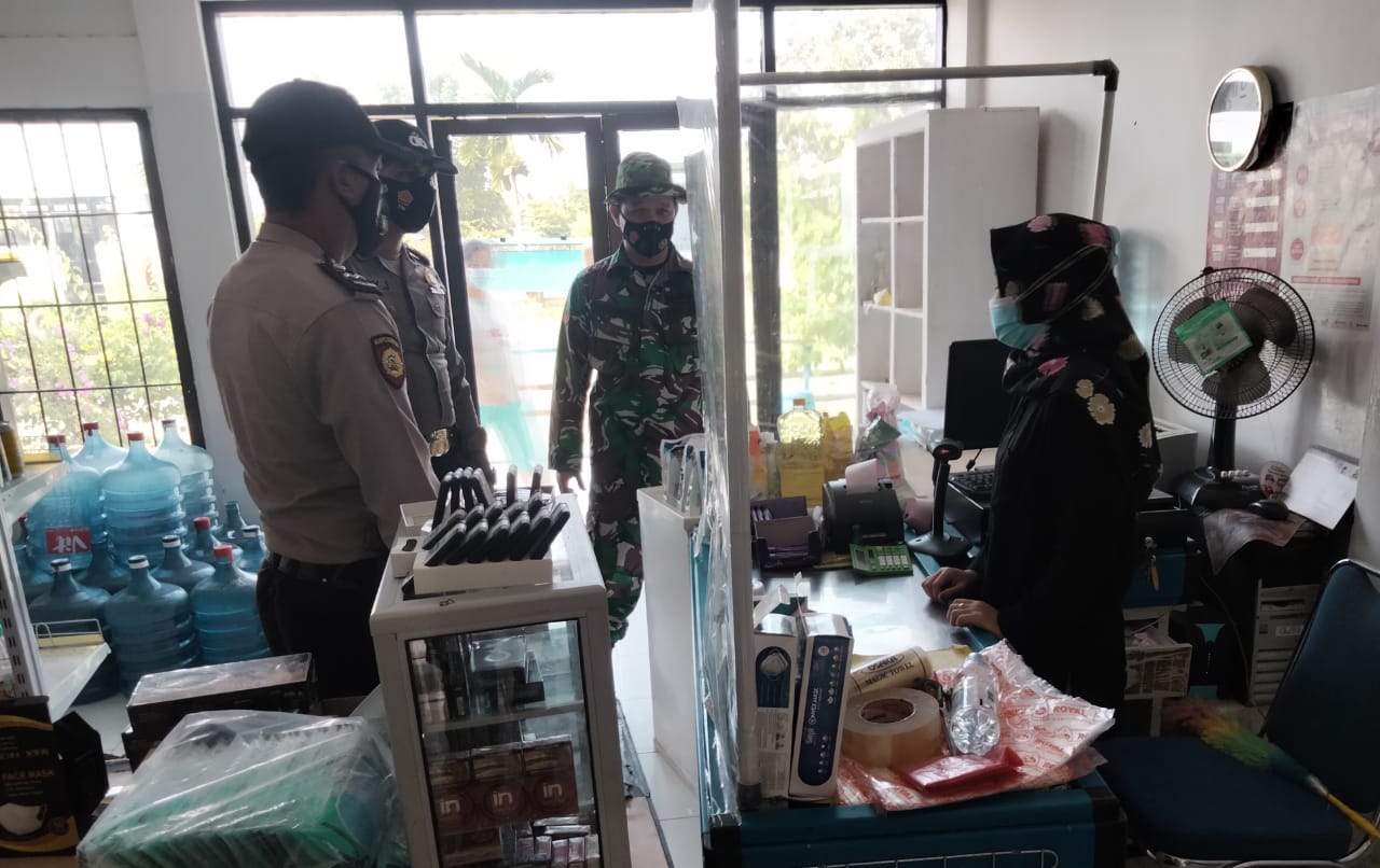 Polsek Pangkalan Lesung Imbau Prokes Masyarakat
