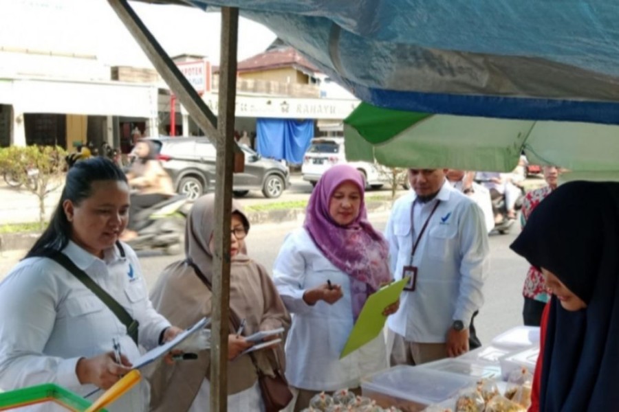 Pasar Takjil Rohul Aman, 16 Sampel Pangan Negatif Bahan Berbahaya