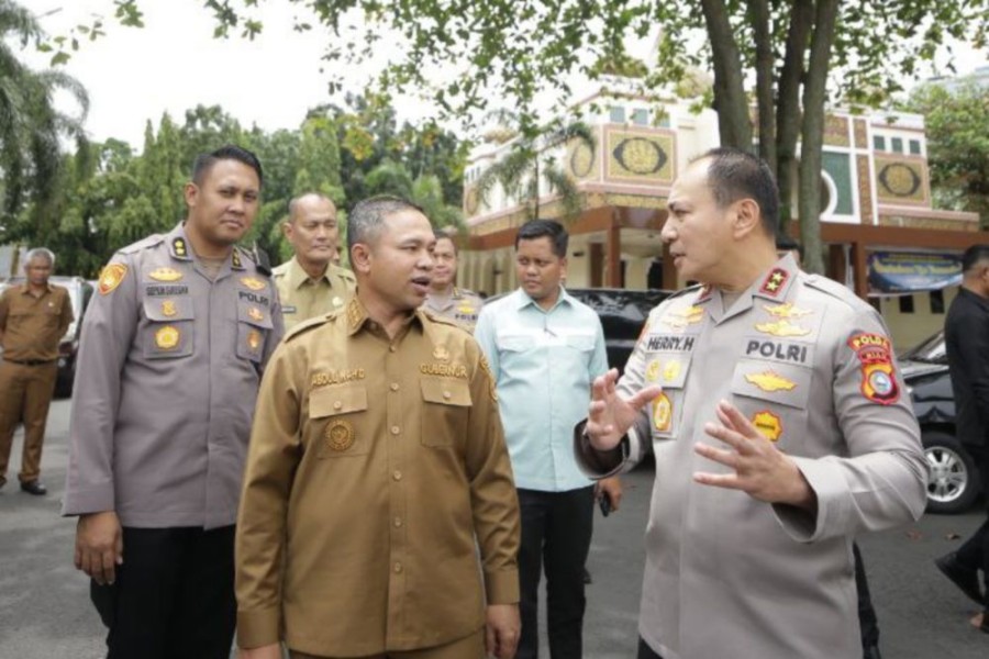 Gubernur dan Kapolda Riau Perkuat Koordinasi, Bahas PAD hingga Keamanan Lebaran
