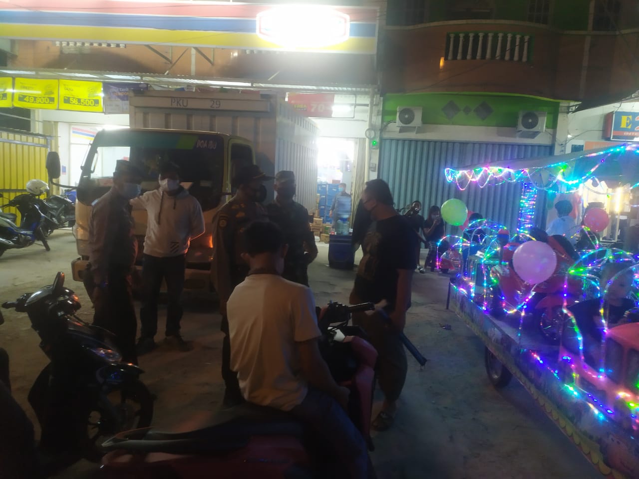 Polsek Pangkalan Kerinci Adakan Yustisi Selama AKB