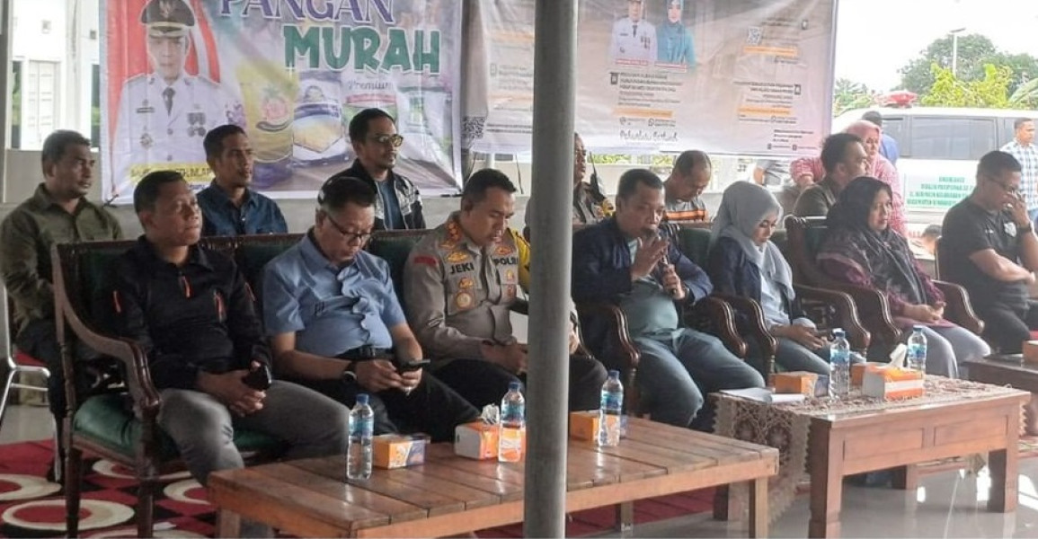 Kadis Ketapang Dampingi Pj Wako Pekanbaru di Acara Gerakan Pangan Murah