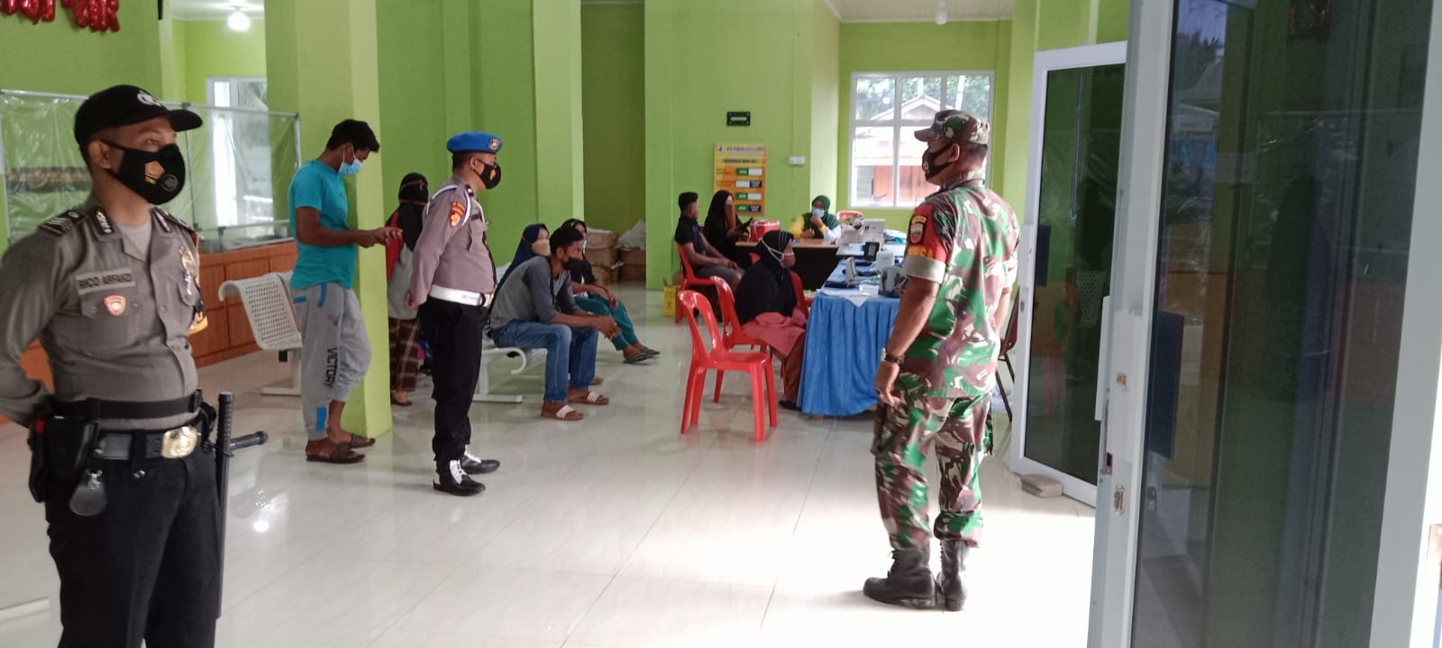 Gelar Vaksinasi, Polsek Kuala Kampar Sasar 260 Orang