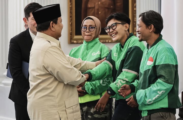Bonus Lebaran untuk Ojol dan Kurir Online, Ini Imbauan Presiden Prabowo