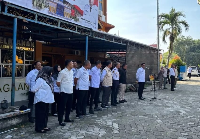 Kepala BPKAD Pekanbaru Ikuti Apel Pengamanan Aset