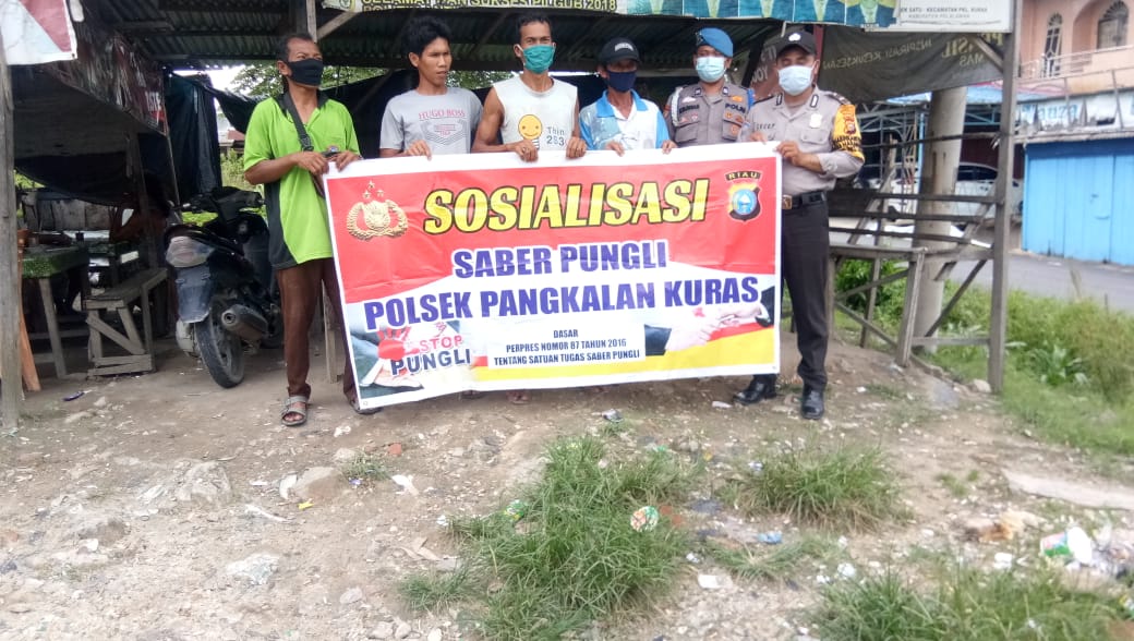 Polsek Pangkalan Kuras Imbau Terkait Pungli kepada Anggota SPSI