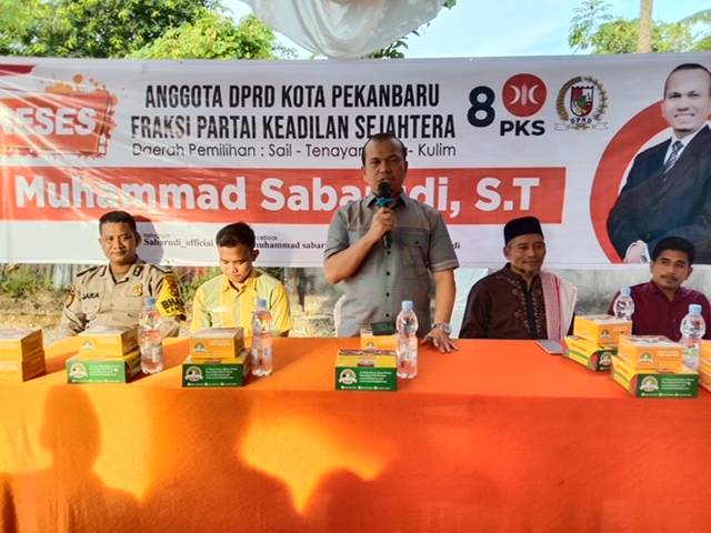 Laksanakan Reses, M Sabarudi Jemput Aspirasi Warga di Jalan Mawar