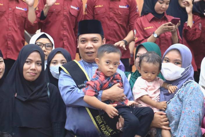 Pj Walikota Pekanbaru Targetkan Tujuh Kecamatan Zero Stunting dalam Waktu Tiga Bulan