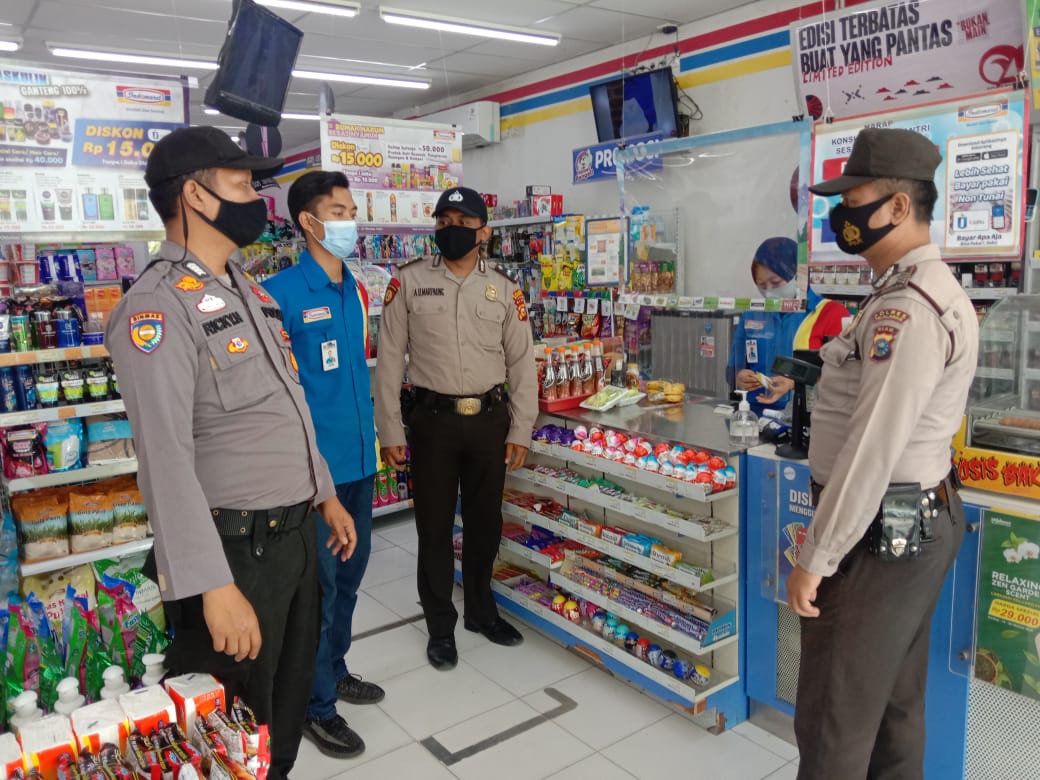 Polri Pangkalan Kerinci Pelalawan giatkan patroli dialogis C3