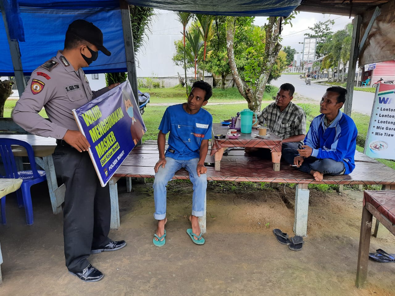Polsek Bunut Terus Gencar Operasi Yustisi Dialogis