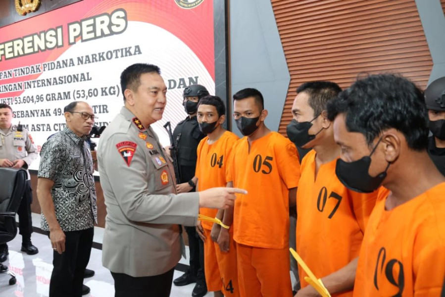 Narkoba Jaringan Internasional Diungkap, Empat Tersangka Terancam Hukuman Mati