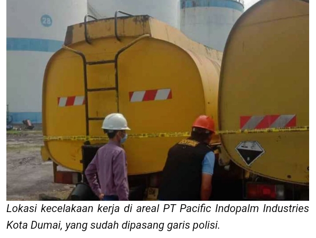 Sopir CPO di Dumai Terlindas Truk Sendiri, Disnakertrans Riau Lakukan Pendalaman